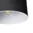 GLOBOSTAR® BLAZE 203-0109 Μοντέρνο Κρεμαστό Φωτιστικό Οροφής με Ντουί 1 x E27 AC 220-240V IP20 - Μαύρο - Μ22 x Π22 x Υ20cm - ledmania.gr
