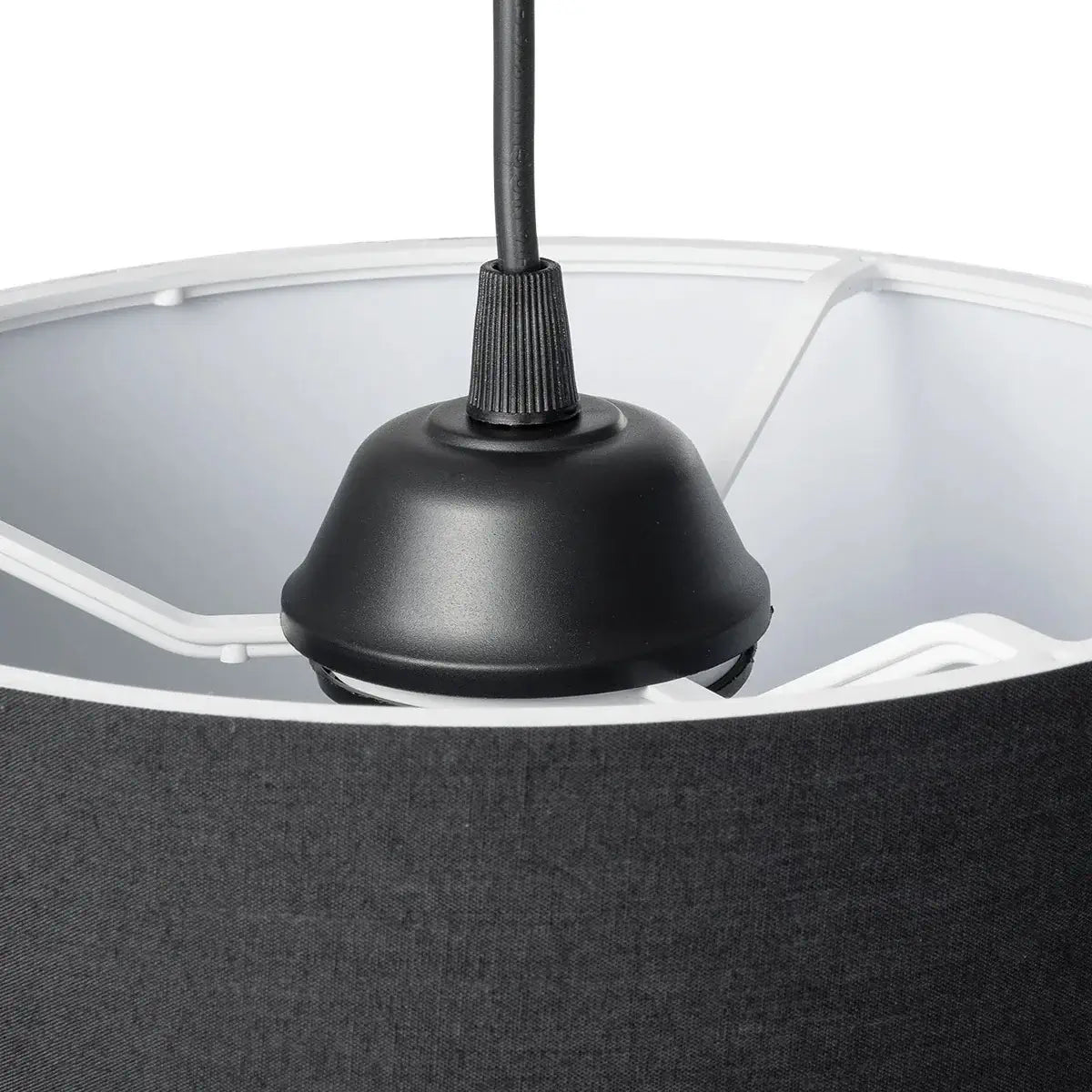 GLOBOSTAR® BLAZE 203-0109 Μοντέρνο Κρεμαστό Φωτιστικό Οροφής με Ντουί 1 x E27 AC 220-240V IP20 - Μαύρο - Μ22 x Π22 x Υ20cm - ledmania.gr