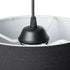 GLOBOSTAR® BLAZE 203-0109 Μοντέρνο Κρεμαστό Φωτιστικό Οροφής με Ντουί 1 x E27 AC 220-240V IP20 - Μαύρο - Μ22 x Π22 x Υ20cm - ledmania.gr