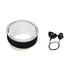 GLOBOSTAR® SONIA 203-0120 Μοντέρνο Κρεμαστό Φωτιστικό Οροφής με Ντουί 1 x E27 AC 220-240V IP20 - Μαύρο & Λευκό - Μ30 x Π30 x Υ24cm - ledmania.gr