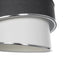 GLOBOSTAR® SONIA 203-0123 Μοντέρνο Κρεμαστό Φωτιστικό Οροφής με Ντουί 1 x E27 AC 220-240V IP20 - Γκρι & Λευκό - Μ30 x Π30 x Υ24cm