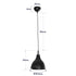 GLOBOSTAR® RADE 203-0126 Μοντέρνο Κρεμαστό Φωτιστικό Οροφής με Ντουί 1 x E27 AC 220-240V IP20 - Λευκό & Ασημί - Μ18.5 x Π18.5 x Υ23cm - ledmania.gr