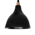 GLOBOSTAR® RADE 203-0127 Μοντέρνο Κρεμαστό Φωτιστικό Οροφής με Ντουί 3 x E27 AC 220-240V IP20 - Μαύρο & Χάλκινο - Μ40 x Π40 x Υ40cm
