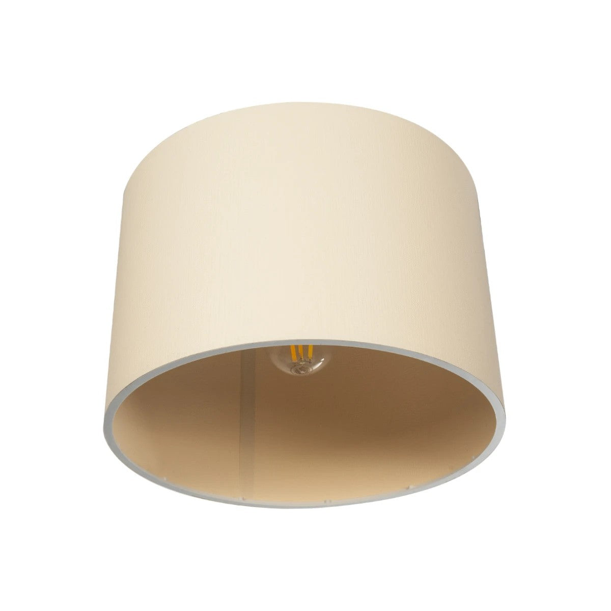 GLOBOSTAR® CILIO 203-0149 Μοντέρνο Φωτιστικό Οροφής με Ντουί 1 x E27 AC 220-240V IP20 - Λευκό - Μ30 x Π30 x Υ22cm