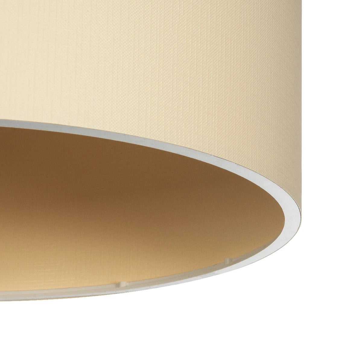 GLOBOSTAR® CILIO 203-0149 Μοντέρνο Φωτιστικό Οροφής με Ντουί 1 x E27 AC 220-240V IP20 - Λευκό - Μ30 x Π30 x Υ22cm