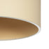 GLOBOSTAR® CILIO 203-0149 Μοντέρνο Φωτιστικό Οροφής με Ντουί 1 x E27 AC 220-240V IP20 - Λευκό - Μ30 x Π30 x Υ22cm