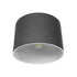 GLOBOSTAR® CILIO 203-0153 Μοντέρνο Φωτιστικό Οροφής με Ντουί 1 x E27 AC 220-240V IP20 - Γκρι - Μ30 x Π30 x Υ22cm