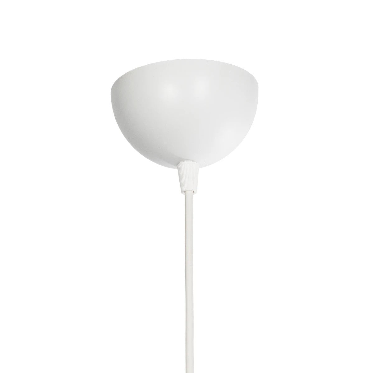 GLOBOSTAR® TRIANGLE 203-0163 Μοντέρνο Κρεμαστό Φωτιστικό Οροφής με Ντουί 1 x E27 AC 220-240V IP20 - Λευκό - Μ24 x Π24 x Υ22cm - ledmania.gr