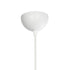 GLOBOSTAR® TRIANGLE 203-0163 Μοντέρνο Κρεμαστό Φωτιστικό Οροφής με Ντουί 1 x E27 AC 220-240V IP20 - Λευκό - Μ24 x Π24 x Υ22cm - ledmania.gr