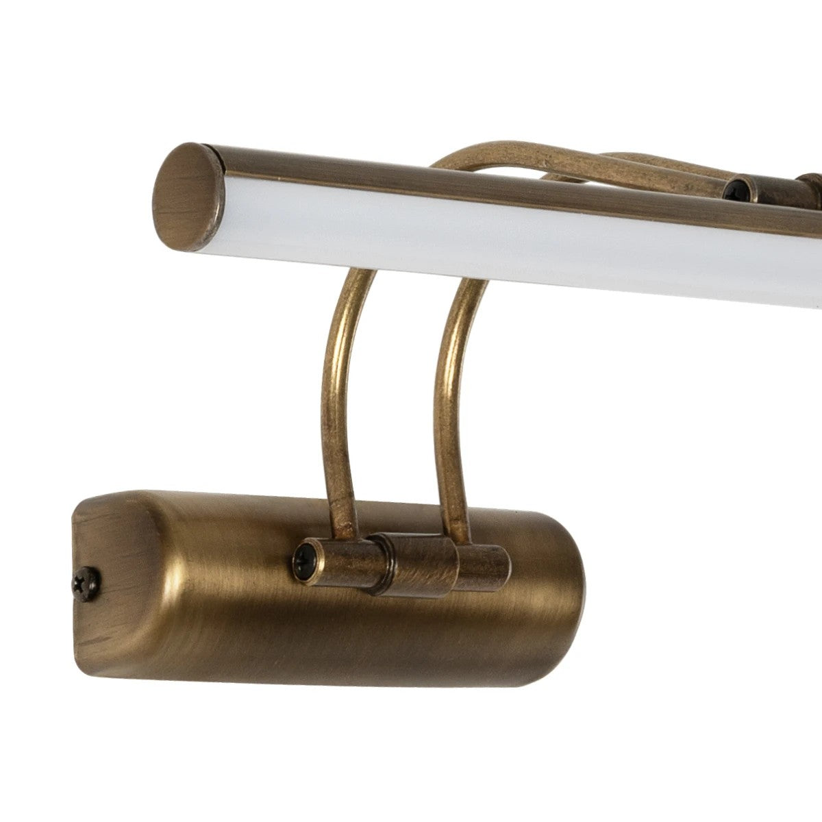 GLOBOSTAR® REFINE 203-0186 Μοντέρνο Φωτιστικό Τοίχου - Απλίκα Καθρέπτη Μπάνιου LED 7W 640lm 120° AC 220-240V IP44 Θερμό Λευκό 2700K - Lumileds SMD Chip - Μπρούτζινο - Μ35 x Π21 x Υ12cm - 2 Χρόνια Εγγύηση - ledmania.gr