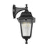 GLOBOSTAR® SOLME 203-0211 Vintage Φωτιστικό Τοίχου - Απλίκα με Ντουί 1 x E27 AC 220-240V IP44 - Μαύρο - Μ15 x Π20 x Υ35cm - ledmania.gr