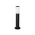 GloboStar® GARDENIO 203-0251 Μοντέρνο Επιδαπέδιο Φωτιστικό Μονόφωτο 1 x E27 IP44 Μαύρο Πλαστικό Σώμα - Μ15 x Π15 x Υ56cm - ledmania.gr