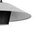 GLOBOSTAR® STORM 203-0292 Μοντέρνο Κρεμαστό Φωτιστικό Οροφής με Ντουί 1 x E27 AC 220-240V IP20 - Μαύρο & Γκρί  - Μ50 x Π50 x Υ24cm