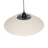 GLOBOSTAR® STORM 203-0293 Μοντέρνο Κρεμαστό Φωτιστικό Οροφής με Ντουί 1 x E27 AC 220-240V IP20 - Μαύρο &  Λευκό - Μ50 x Π50 x Υ24cm