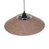 GLOBOSTAR® STORM 203-0294 Μοντέρνο Κρεμαστό Φωτιστικό Οροφής με Ντουί 1 x E27 AC 220-240V IP20 - Μαύρο &  Μπεζ - Μ50 x Π50 x Υ24cm