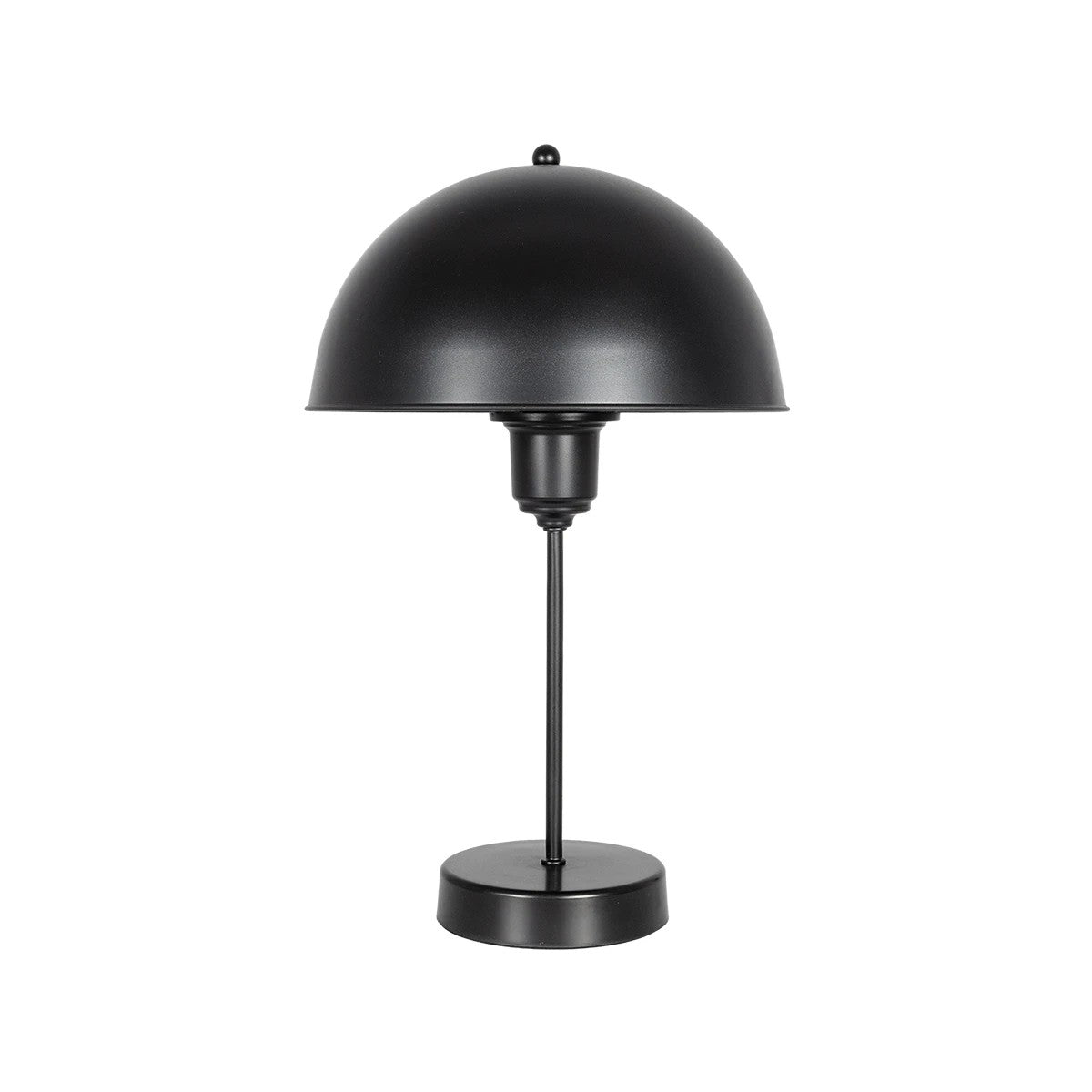 GLOBOSTAR® GAZETA 203-0296 Μοντέρνο Επιτραπέζιο Φωτιστικό Πορτατίφ με Ντουί 1 x E27 AC 220-240V IP20 - Μαύρο - Μ25 x Π25 x Υ39cm
