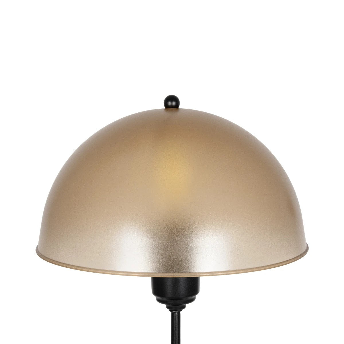 GLOBOSTAR® GAZETA 203-0297 Μοντέρνο Επιτραπέζιο Φωτιστικό Πορτατίφ με Ντουί 1 x E27 AC 220-240V IP20 - Μαύρο & Καφέ - Μ25 x Π25 x Υ39cm