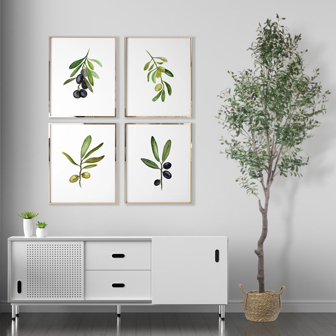 GloboStar® Artificial Garden OLIVE TREE 20429 Τεχνητό Διακοσμητικό Δέντρο Ελιά Υ240cm - ledmania.gr