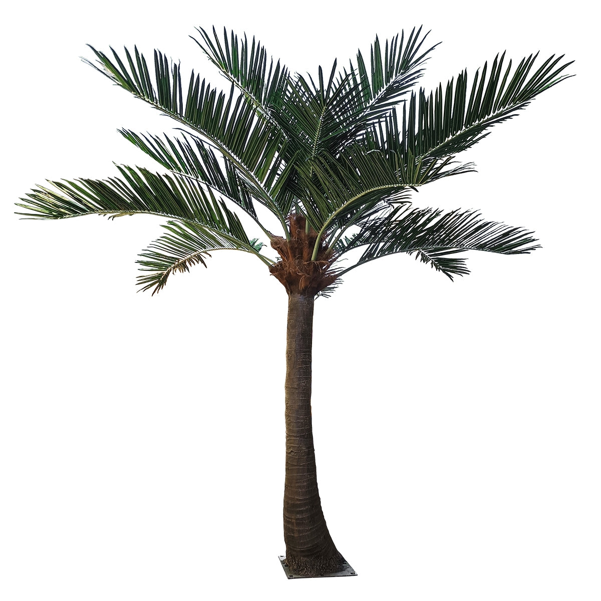 GloboStar® Artificial Garden COCONUT PALM TREE 20442 Τεχνητό Διακοσμητικό Φοινικόδεντρο Κοκοφοίνικας Εξωτερικού Χώρου IP68 UV Certified Protection Υ400cm - ledmania.gr