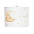 GLOBOSTAR® MOON 204-0019 Παιδικό Κρεμαστό Φωτιστικό Οροφής με Ντουί 1 x E27 AC 220-240V IP20 - Πολύχρωμο - Μ28 x Π28 x Υ24cm - ledmania.gr