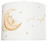 GLOBOSTAR® MOON 204-0019 Παιδικό Κρεμαστό Φωτιστικό Οροφής με Ντουί 1 x E27 AC 220-240V IP20 - Πολύχρωμο - Μ28 x Π28 x Υ24cm - ledmania.gr