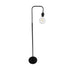 GLOBOSTAR® SNAKE 204-0053 Μοντέρνο Επιδαπέδιο Φωτιστικό με Ντουί 1 x E27 AC 220-240V IP20 - Μαύρο - Μ40 x Π25 x Υ153cm