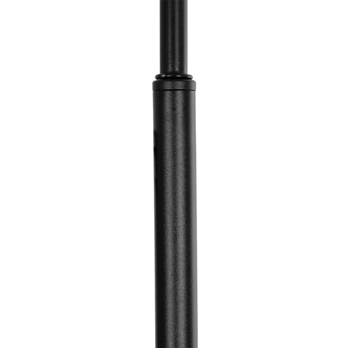 GLOBOSTAR® SNAKE 204-0053 Μοντέρνο Επιδαπέδιο Φωτιστικό με Ντουί 1 x E27 AC 220-240V IP20 - Μαύρο - Μ40 x Π25 x Υ153cm