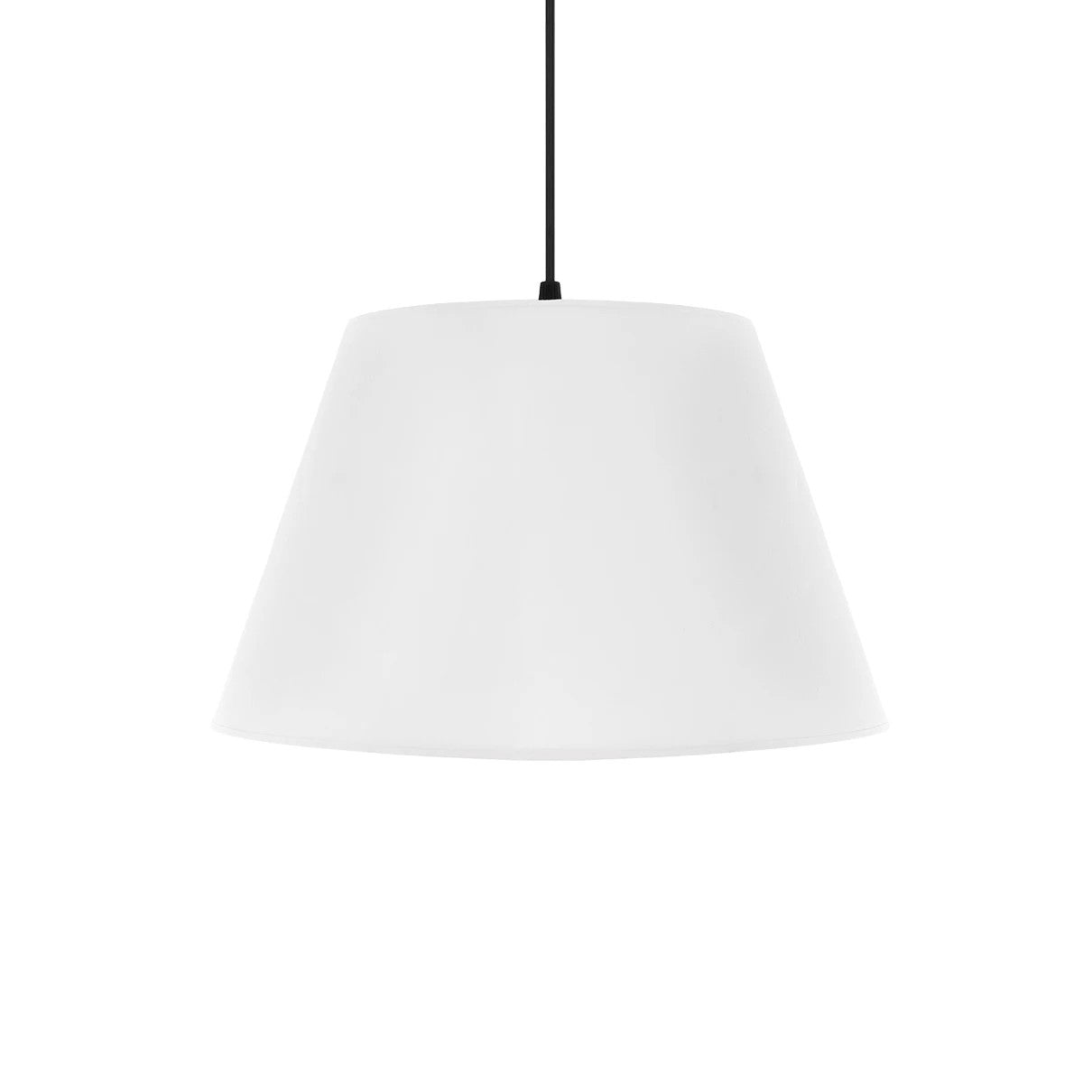 GLOBOSTAR® TRIANGLE 204-0089 Μοντέρνο Κρεμαστό Φωτιστικό Οροφής με Ντουί 1 x E27 AC 220-240V IP20 - Λευκό - Μ35 x Π35 x Υ24cm