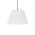 GLOBOSTAR® TRIANGLE 204-0089 Μοντέρνο Κρεμαστό Φωτιστικό Οροφής με Ντουί 1 x E27 AC 220-240V IP20 - Λευκό - Μ35 x Π35 x Υ24cm