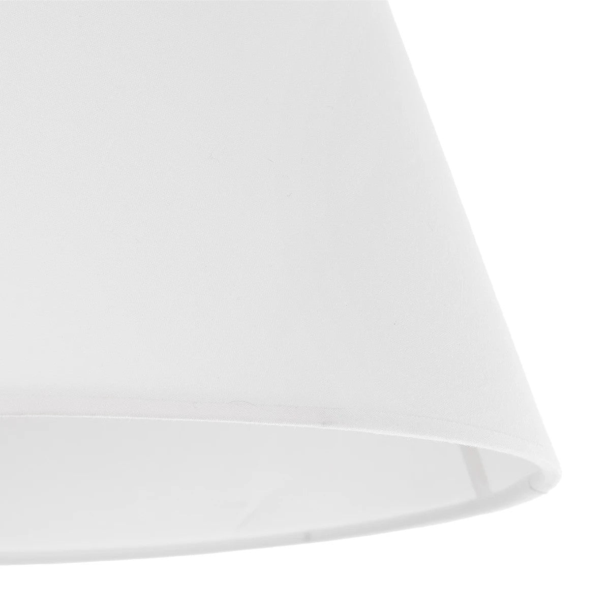 GLOBOSTAR® TRIANGLE 204-0089 Μοντέρνο Κρεμαστό Φωτιστικό Οροφής με Ντουί 1 x E27 AC 220-240V IP20 - Λευκό - Μ35 x Π35 x Υ24cm