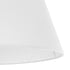 GLOBOSTAR® TRIANGLE 204-0089 Μοντέρνο Κρεμαστό Φωτιστικό Οροφής με Ντουί 1 x E27 AC 220-240V IP20 - Λευκό - Μ35 x Π35 x Υ24cm