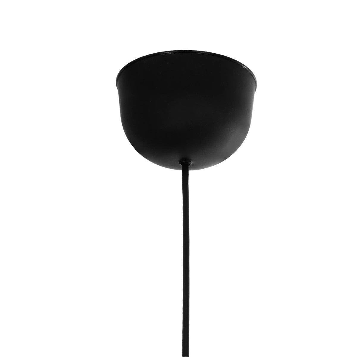 GLOBOSTAR® PATRICK 204-0109 Μοντέρνο Κρεμαστό Φωτιστικό Οροφής με Ντουί 1 x E27 AC 220-240V IP20 - Μαύρο - Μ14 x Π14 x Υ16cm