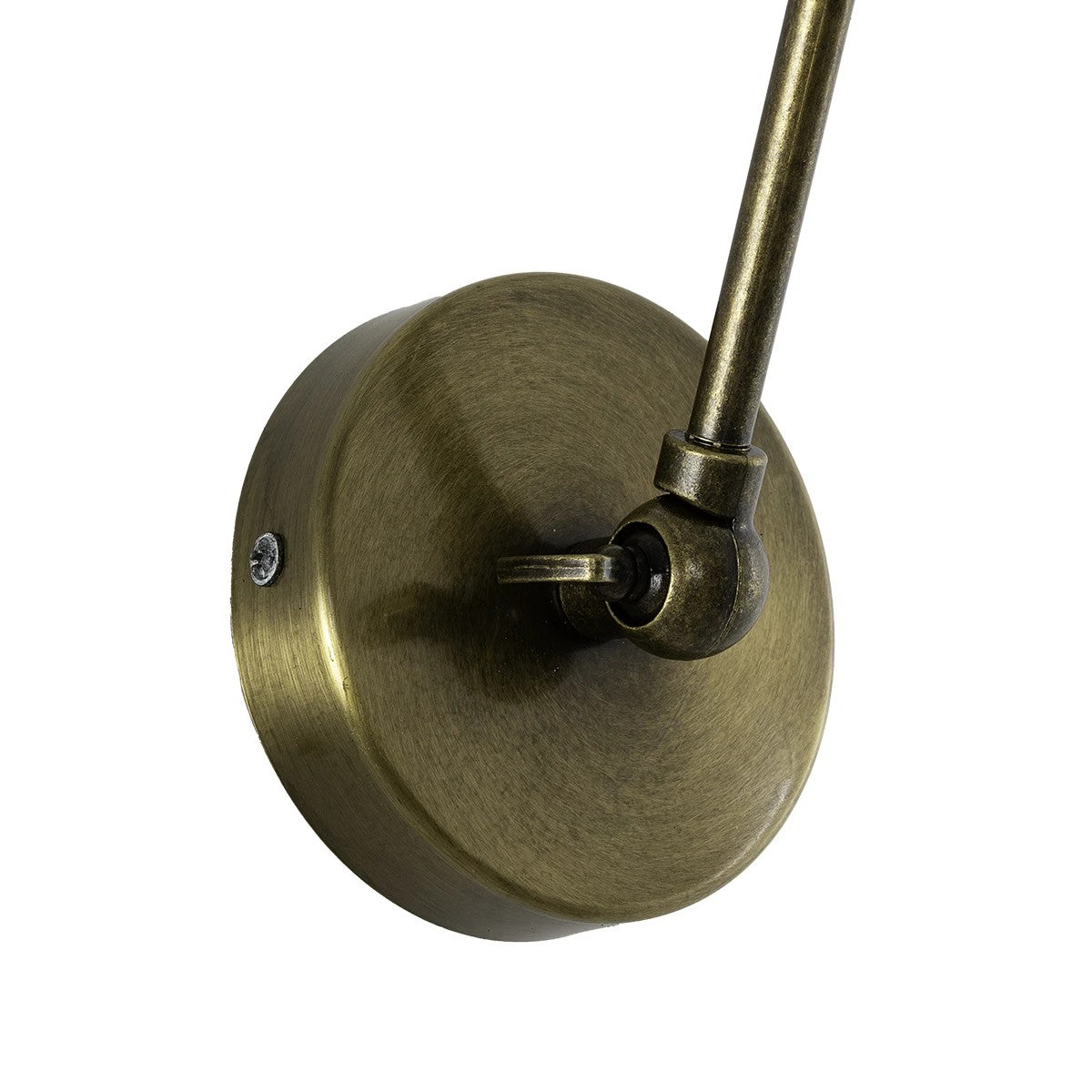 GLOBOSTAR® HAWK 204-0114 Μοντέρνο Φωτιστικό Τοίχου - Απλίκα με Ντουί 1 x E27 AC 220-240V IP20 - Μαύρο & Μπρούτζινο - Μ22 x Π44 x Υ23cm