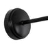 GLOBOSTAR® CATERPILLAR 204-0115 Μοντέρνο Φωτιστικό Τοίχου - Απλίκα με Ντουί 1 x E27 AC 220-240V IP20 - Μαύρο - Μ22 x Π25 x Υ14cm