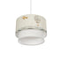 GLOBOSTAR® BALLON 204-0121 Παιδικό Κρεμαστό Φωτιστικό Οροφής με Ντουί 1 x E27 AC 220-240V IP20 - Πολύχρωμο - Μ30 x Π30 x Υ20cm