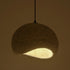 GLOBOSTAR® STONE 204-0123 Μοντέρνο Κρεμαστό Φωτιστικό Οροφής με Ντουί 1 x E27 AC 220-240V IP20 - Γκρι- Μ35 x Π31 x Υ26cm