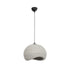 GLOBOSTAR® STONE 204-0123 Μοντέρνο Κρεμαστό Φωτιστικό Οροφής με Ντουί 1 x E27 AC 220-240V IP20 - Γκρι- Μ35 x Π31 x Υ26cm