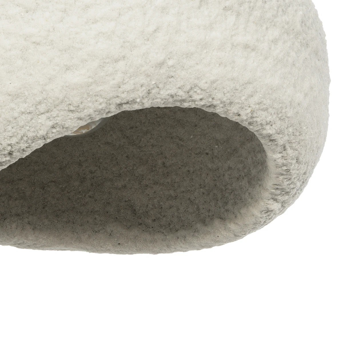 GLOBOSTAR® STONE 204-0124 Μοντέρνο Κρεμαστό Φωτιστικό Οροφής με Ντουί 1 x E27 AC 220-240V IP20 - Γκρι - Μ35 x Π31 x Υ26cm