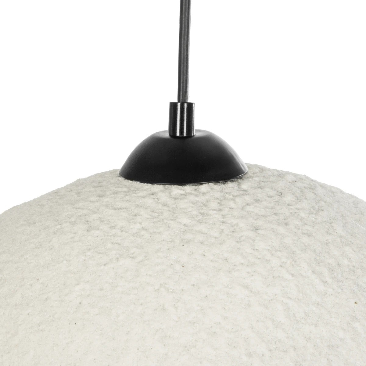 GLOBOSTAR® STONE 204-0124 Μοντέρνο Κρεμαστό Φωτιστικό Οροφής με Ντουί 1 x E27 AC 220-240V IP20 - Γκρι - Μ35 x Π31 x Υ26cm