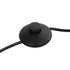 GLOBOSTAR® FLY 204-0127 Μοντέρνο Επιδαπέδιο Φωτιστικό με Ντουί 1 x E27 AC 220-240V IP20 - Μαύρο & Μπεζ - Μ72 x Π38 x Υ155cm