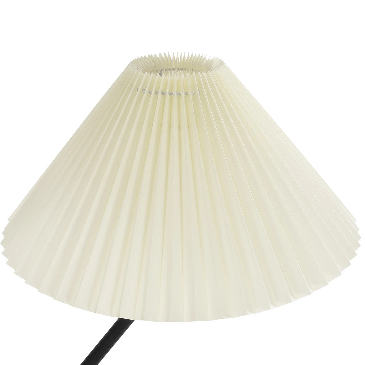 GLOBOSTAR® FLY 204-0127 Μοντέρνο Επιδαπέδιο Φωτιστικό με Ντουί 1 x E27 AC 220-240V IP20 - Μαύρο & Μπεζ - Μ72 x Π38 x Υ155cm