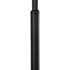 GLOBOSTAR® SNAKE 204-0128 Μοντέρνο Επιδαπέδιο Φωτιστικό με Ντουί 1 x E27 AC 220-240V IP20 - Μαύρο - Μ52 x Π25 x Υ154cm