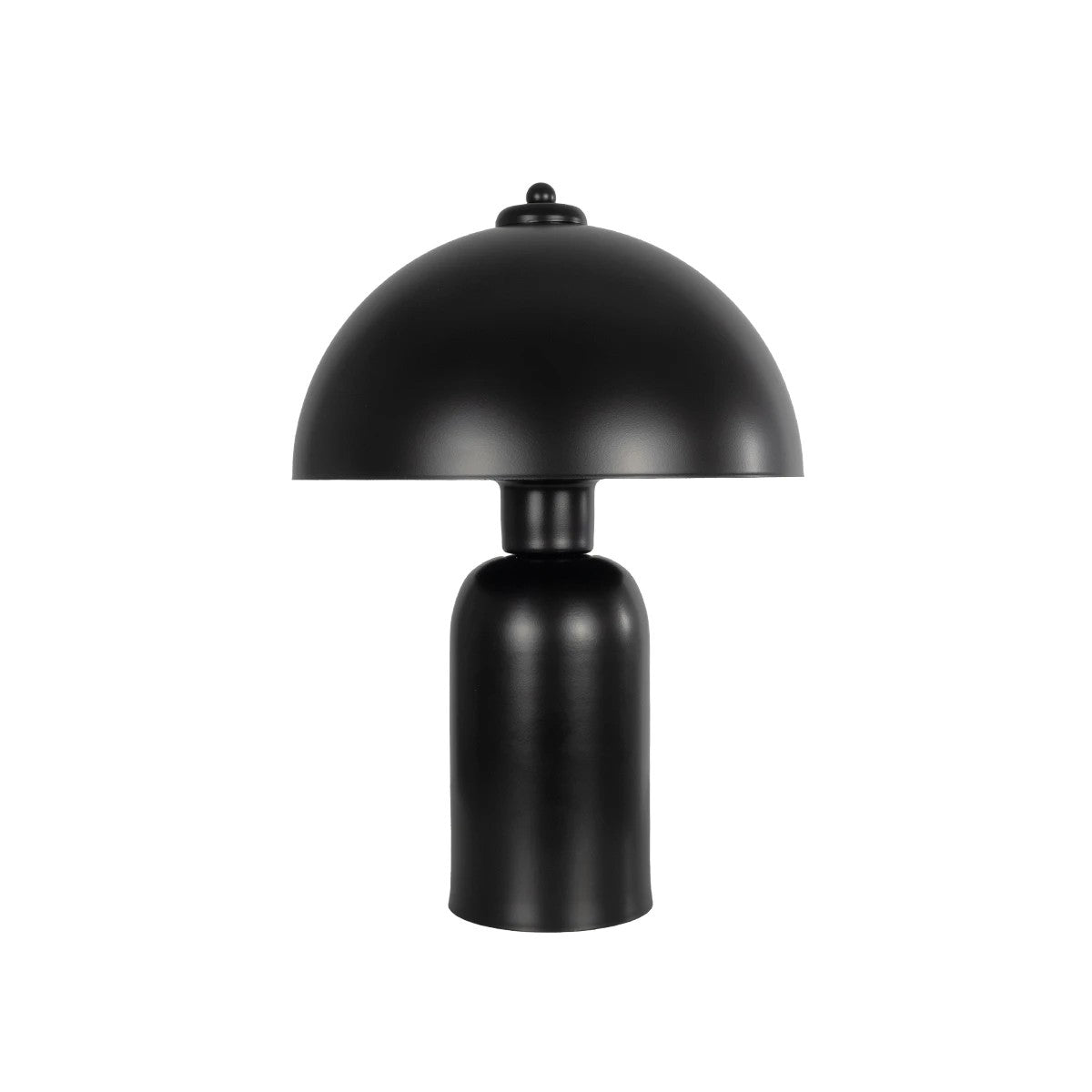 GLOBOSTAR® GASCO 204-0146 Μοντέρνο Επιτραπέζιο Φωτιστικό Πορτατίφ με Ντουί 1 x E27 AC 220-240V IP20 - Μαύρο - Μ26 x Π26 x Υ35cm