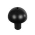 GLOBOSTAR® GASCO 204-0146 Μοντέρνο Επιτραπέζιο Φωτιστικό Πορτατίφ με Ντουί 1 x E27 AC 220-240V IP20 - Μαύρο - Μ26 x Π26 x Υ35cm