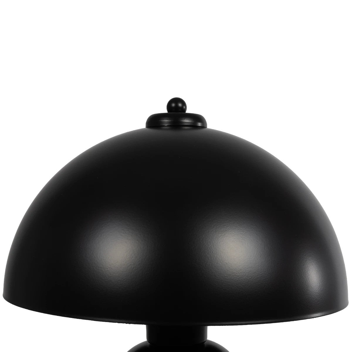GLOBOSTAR® GASCO 204-0146 Μοντέρνο Επιτραπέζιο Φωτιστικό Πορτατίφ με Ντουί 1 x E27 AC 220-240V IP20 - Μαύρο - Μ26 x Π26 x Υ35cm