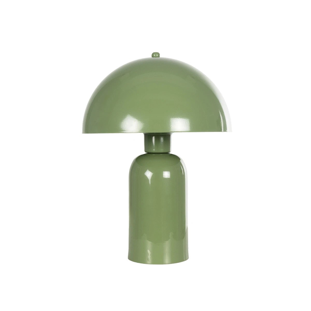 GLOBOSTAR® GASCO 204-0147 Μοντέρνο Επιτραπέζιο Φωτιστικό Πορτατίφ με Ντουί 1 x E27 AC 220-240V IP20 - Πράσινο - Μ26 x Π26 x Υ35cm