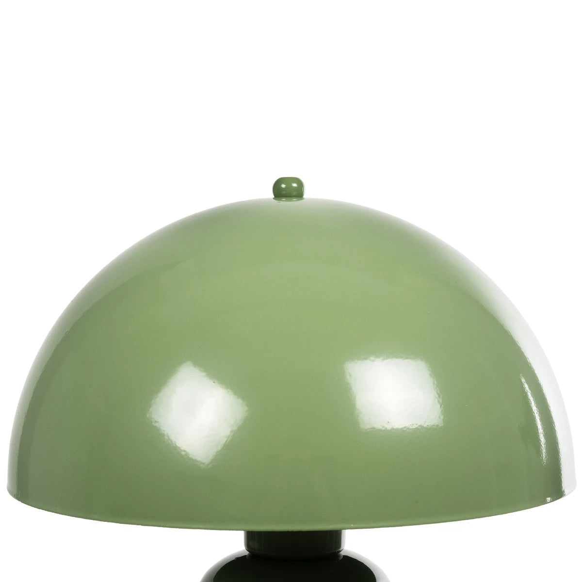 GLOBOSTAR® GASCO 204-0147 Μοντέρνο Επιτραπέζιο Φωτιστικό Πορτατίφ με Ντουί 1 x E27 AC 220-240V IP20 - Πράσινο - Μ26 x Π26 x Υ35cm