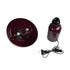 GLOBOSTAR® GASCO 204-0148 Μοντέρνο Επιτραπέζιο Φωτιστικό Πορτατίφ με Ντουί 1 x E27 AC 220-240V IP20 - Κόκκινο - Μ26 x Π26 x Υ35cm