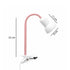 GloboStar® TAVOLO 204-0154 Παιδικό Eπιτραπέζιο Φωτιστικό Μονόφωτο 1 x E27 IP20 Ροζ & Λευκό Πλαστικό - Μ11 x Π9 x Υ35cm - ledmania.gr