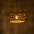 GLOBOSTAR® SAND 204-0159 Boho Κρεμαστό Φωτιστικό Οροφής με Ντουί 1 x E27 AC 220-240V IP20 - Καφέ - Μ30 x Π30 x Υ18cm
